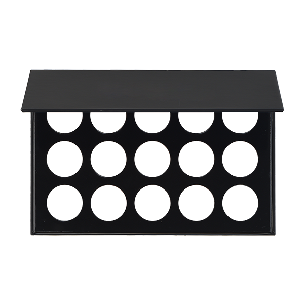 15 colors black eyeshadow palette